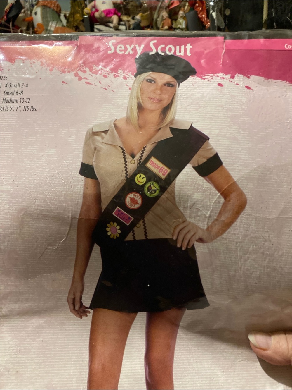 Vintage Fun World Sexy Scout ladies costume